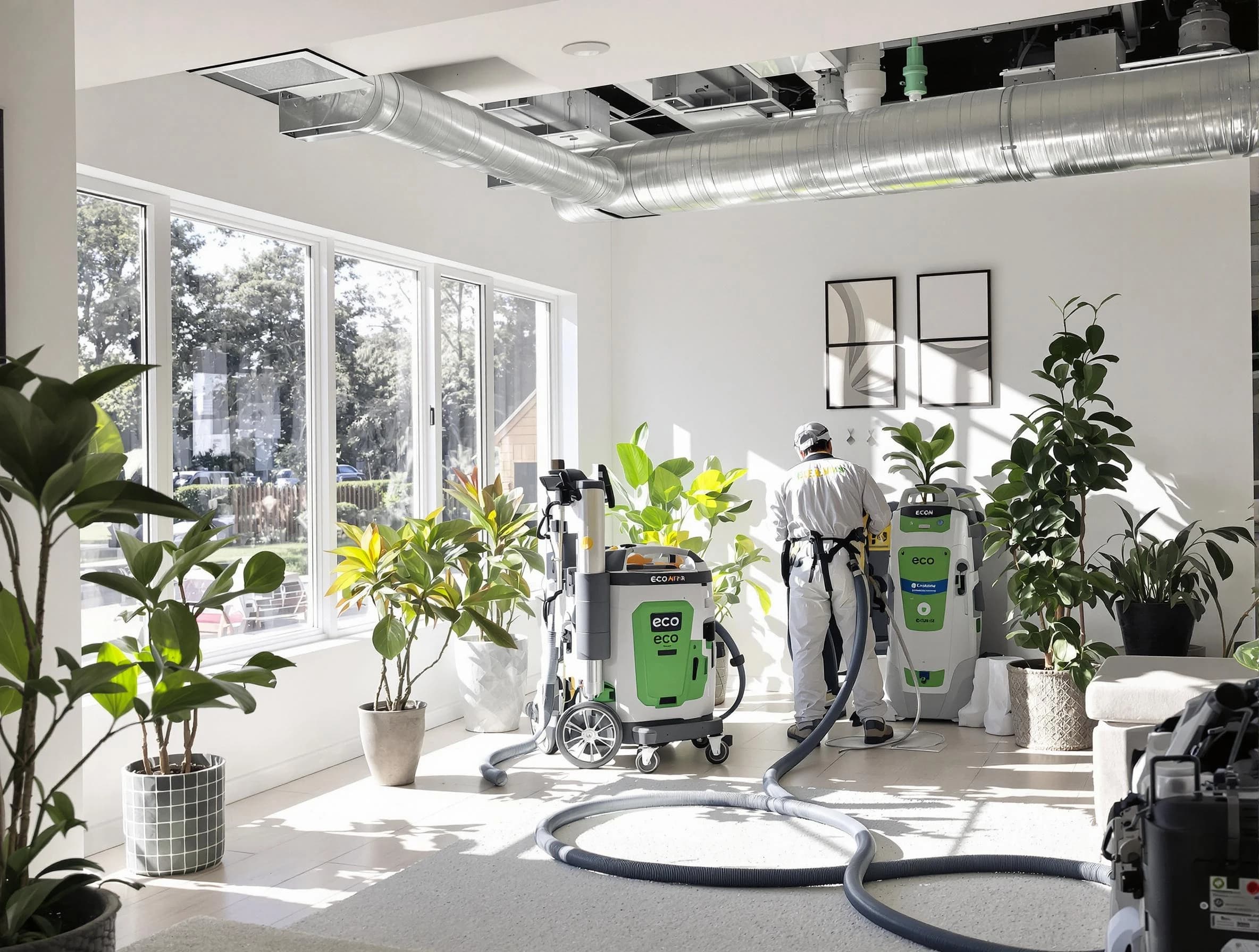 Environmentally-friendly duct cleaning by Rialto Air Duct Cleaning in Rialto