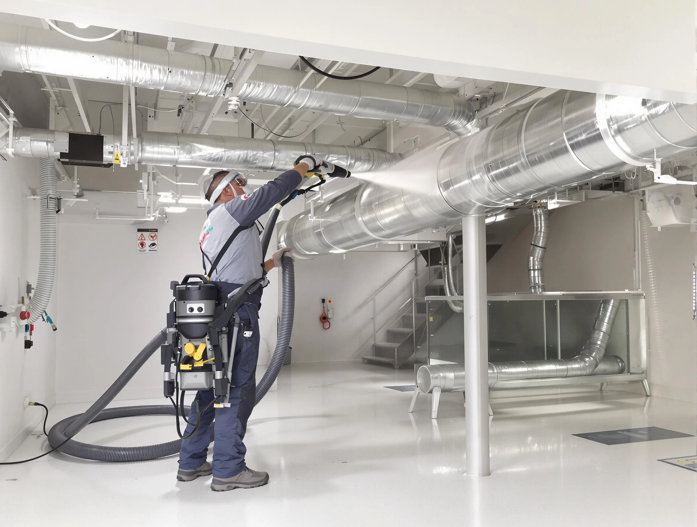 Professional central duct cleaning by Rialto Air Duct Cleaning in Rialto